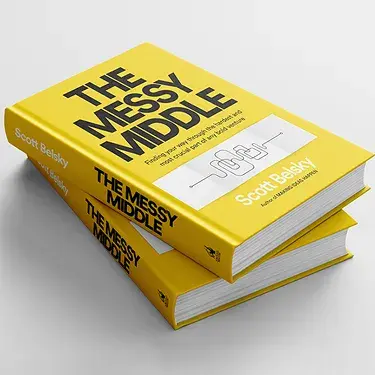 Book cover for a business success book